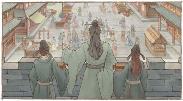 荒城建造记03：织衣攻木印墨香，荒城小市入新坊