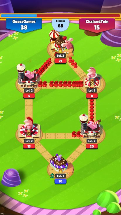 Candy Wars: Sweet Tactics游戏截图