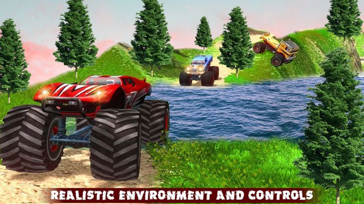 Offroad Hill Monster Truck游戏截图