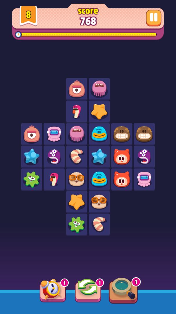 极简连连看游戏截图