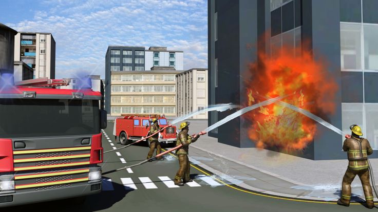 Fire Fighter Real Hero 3D游戏截图