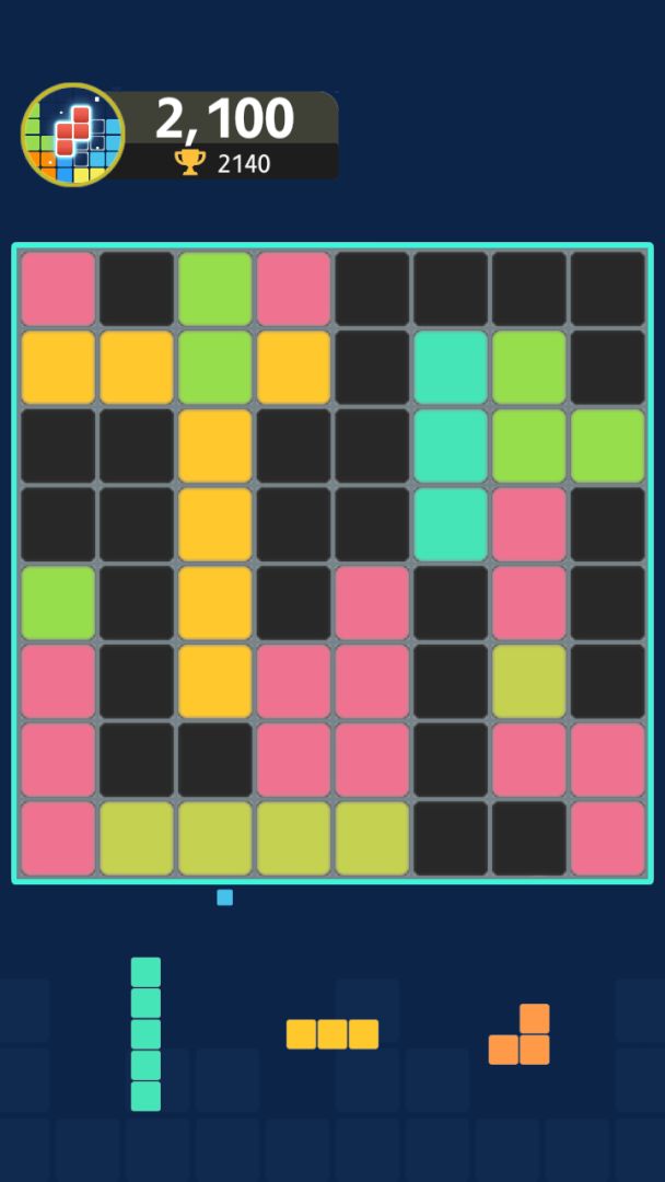 方块:纯色版游戏截图