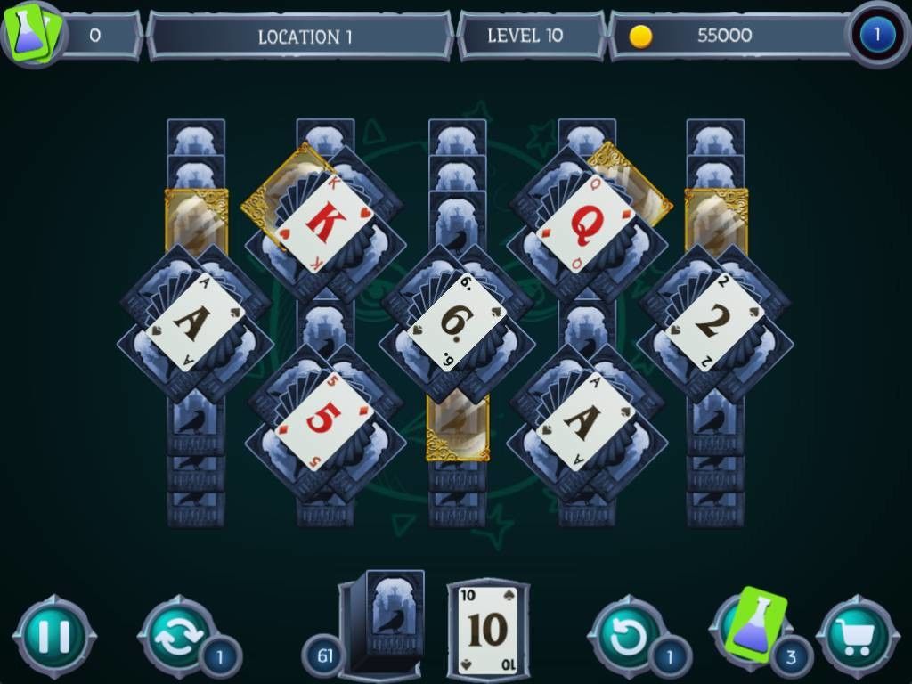 Mystery Solitaire. Powerful Alchemist 3游戏截图