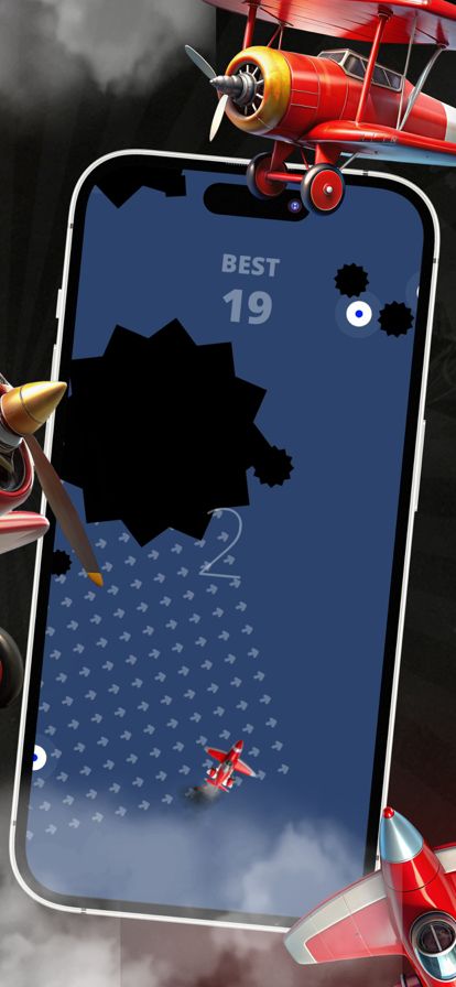 Fly an Aviator' Plane Up!游戏截图