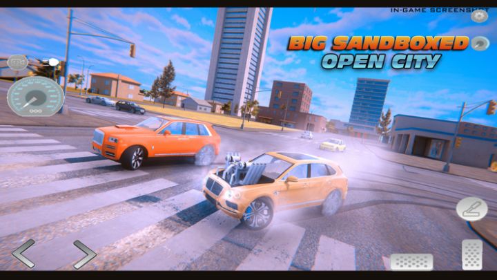 Car Simulator Open City Stunts游戏截图