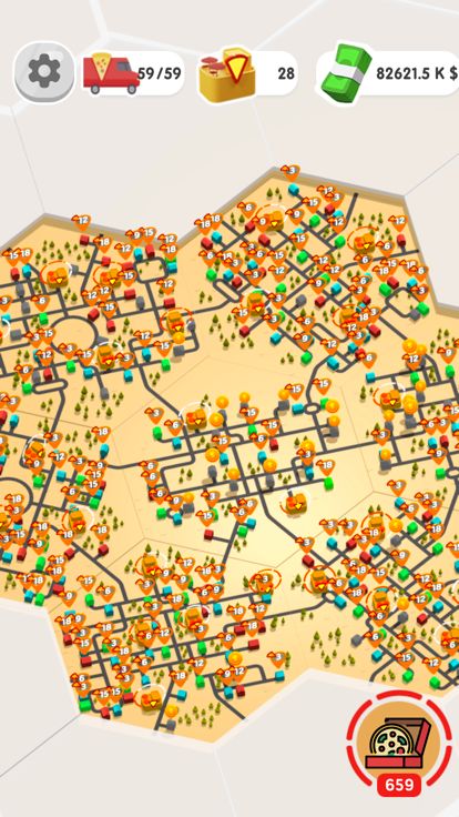 Pizza Map游戏截图