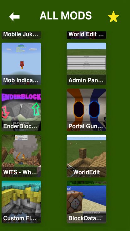 Mods Installer For Minecraft游戏截图