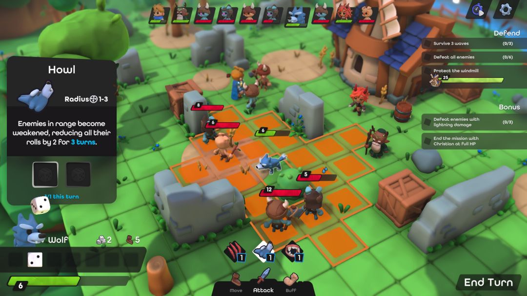 Dobbel Dungeon游戏截图