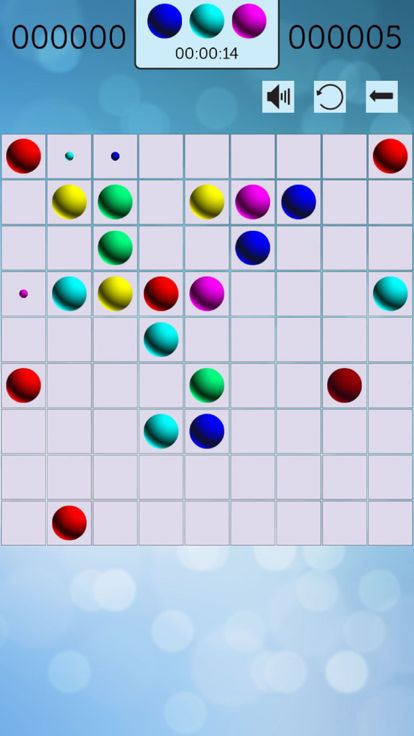 Line 98 Standard: Color Lines游戏截图