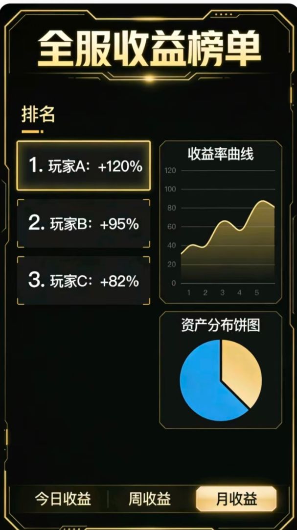 模拟股票基金游戏截图