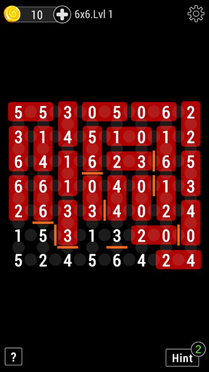 Dominoes Number Puzzle游戏截图