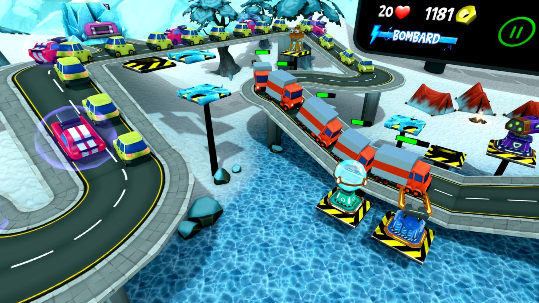 Evil Robot Traffic Jam HD游戏截图
