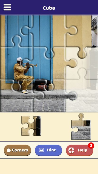 Cuba Sightseeing Puzzle游戏截图