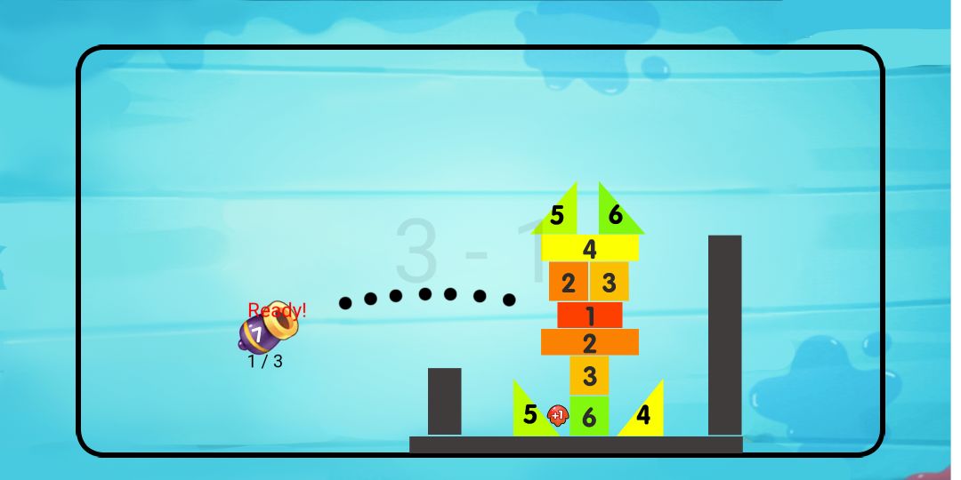 炮打砖块游戏截图