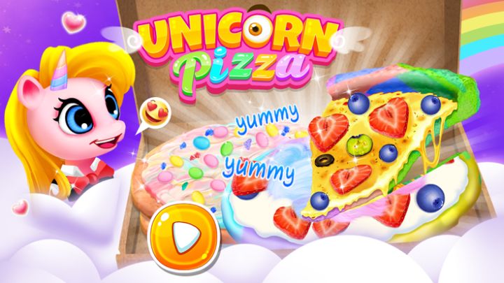 Unicorn Pizza - Rainbow Candy游戏截图