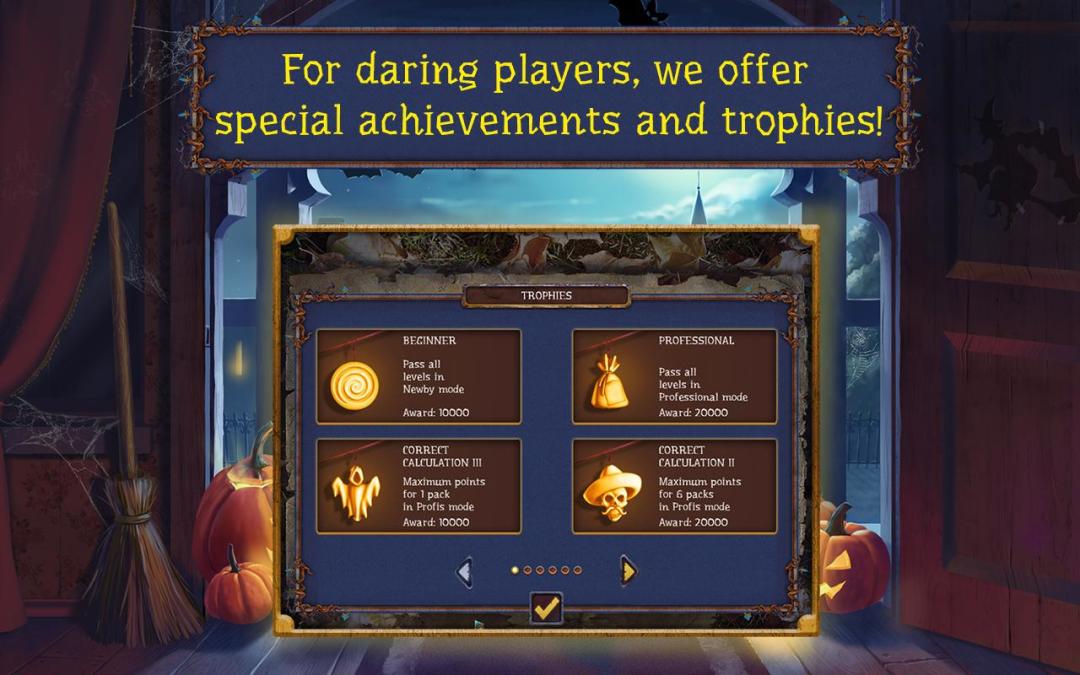 Solitaire game Halloween 2游戏截图