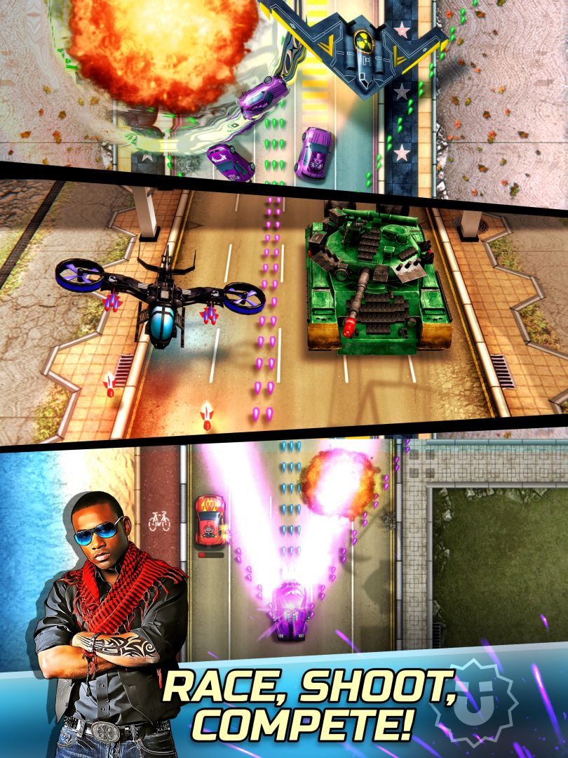 Chaos Road: Combat Racing游戏截图