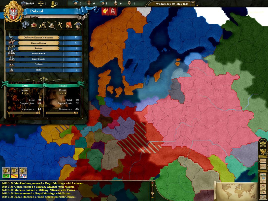 Europa Universalis III Complete游戏截图