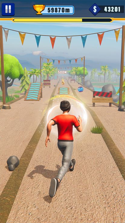 汽车冲刺无尽的赛车战斗游戏截图