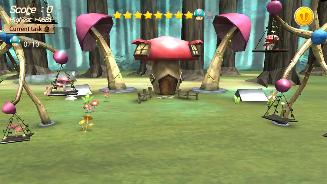 采蘑菇大赛游戏截图