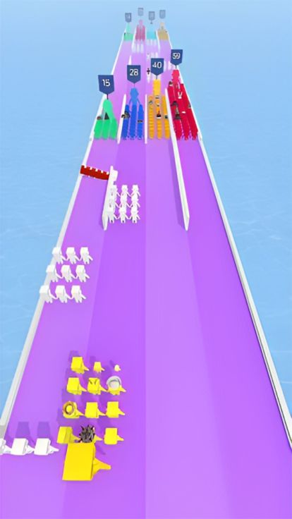 Crowd Hero Run Army Evolution游戏截图