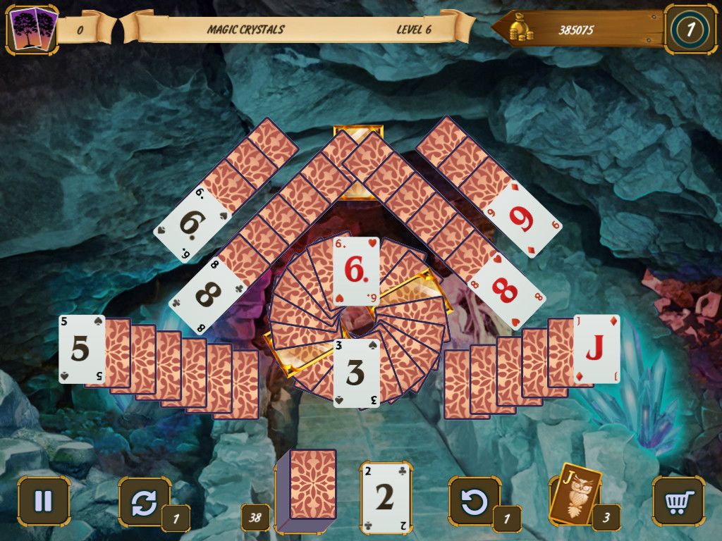 Mystery Solitaire. Dreamcatcher游戏截图