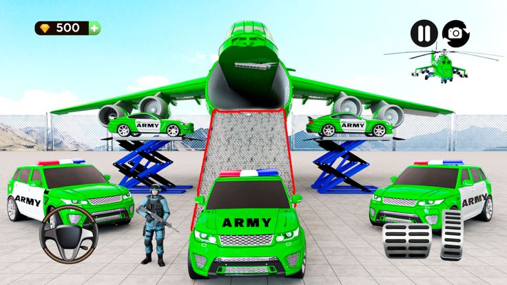 Army Truck Driving: New Games游戏截图