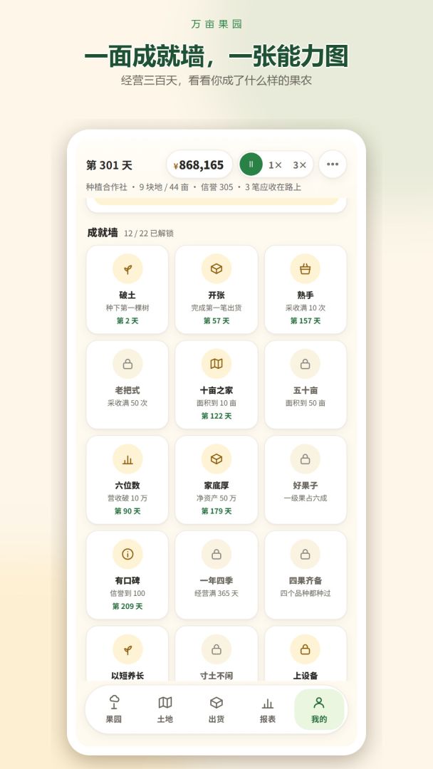 万亩果园游戏截图