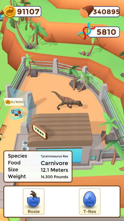 Dinosaur Park Keeper游戏截图