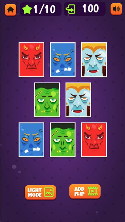 100 Flip Card Games 2022游戏截图