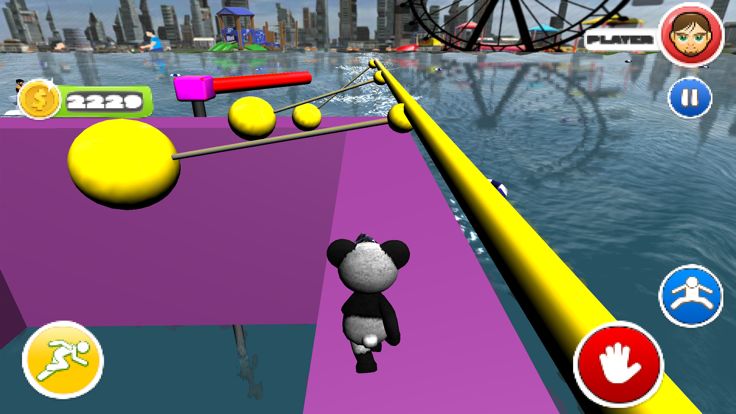 Teddy Fun Run Water Park Game游戏截图