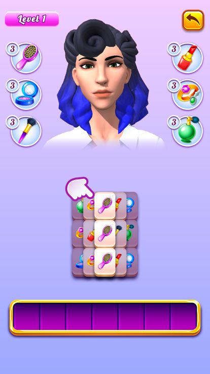 Makeup Tiles游戏截图