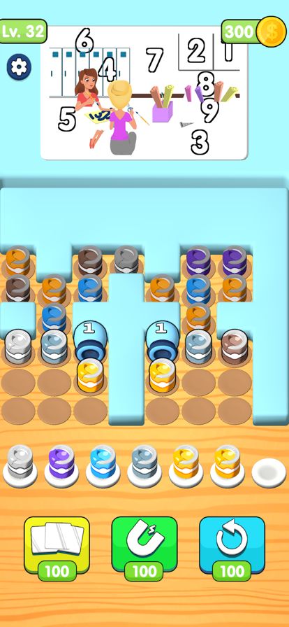 Cartoon Match 3D游戏截图