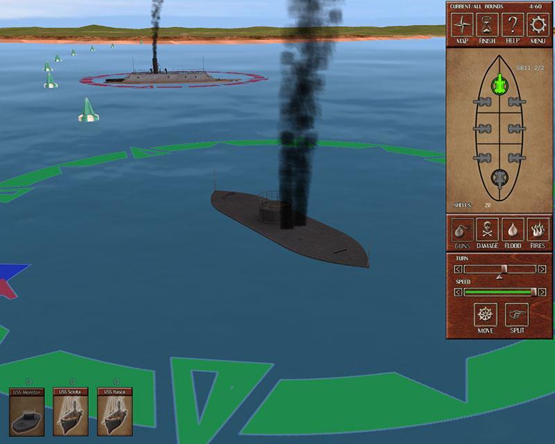 Ironclads: American Civil War游戏截图