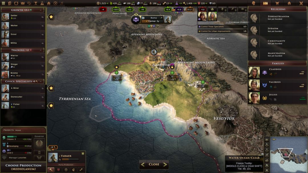 旧世界 Old World游戏截图