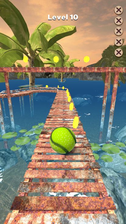 Sky Rolling Balls 3D游戏截图