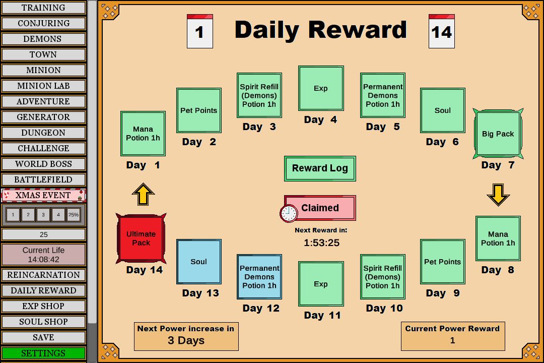 Wizard And Minion Idle游戏截图