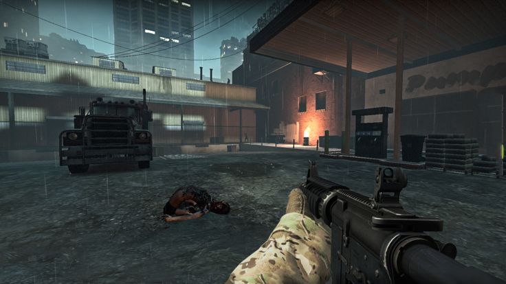 绝地僵尸战场:僵尸模式刺激求生游戏截图