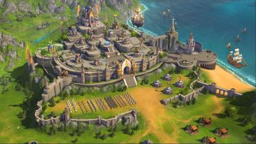 圣光闪耀亚山 《魔法门之英雄无敌：王朝》圣堂兵种集结展示