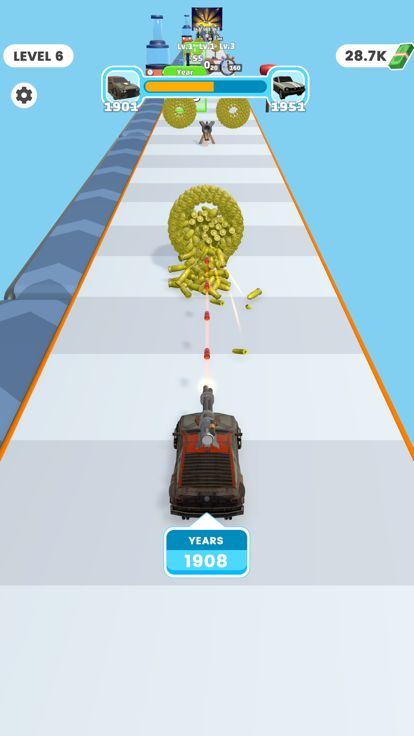 Minigun Run 3D游戏截图