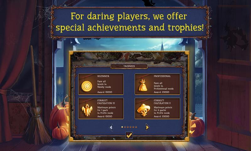 Solitaire game Halloween 2游戏截图
