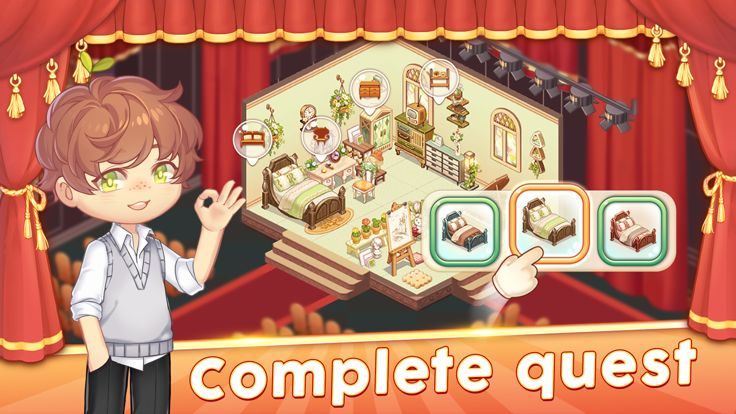 Kawaii Theater Solitaire游戏截图