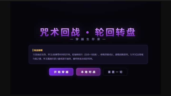 咒术·轮回转盘 封面
