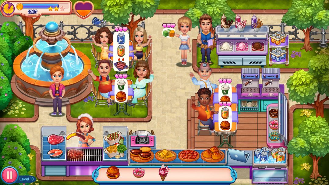 Claire's Cruisin' Cafe游戏截图