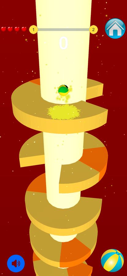 Real Stack Ball Jump游戏截图