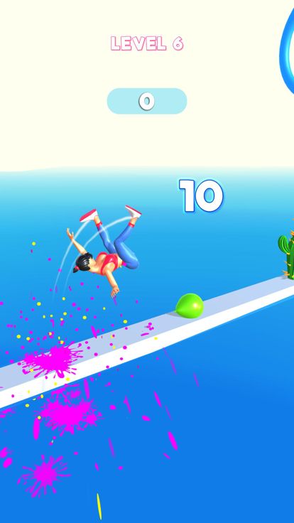 Bouncy Flip Girl游戏截图