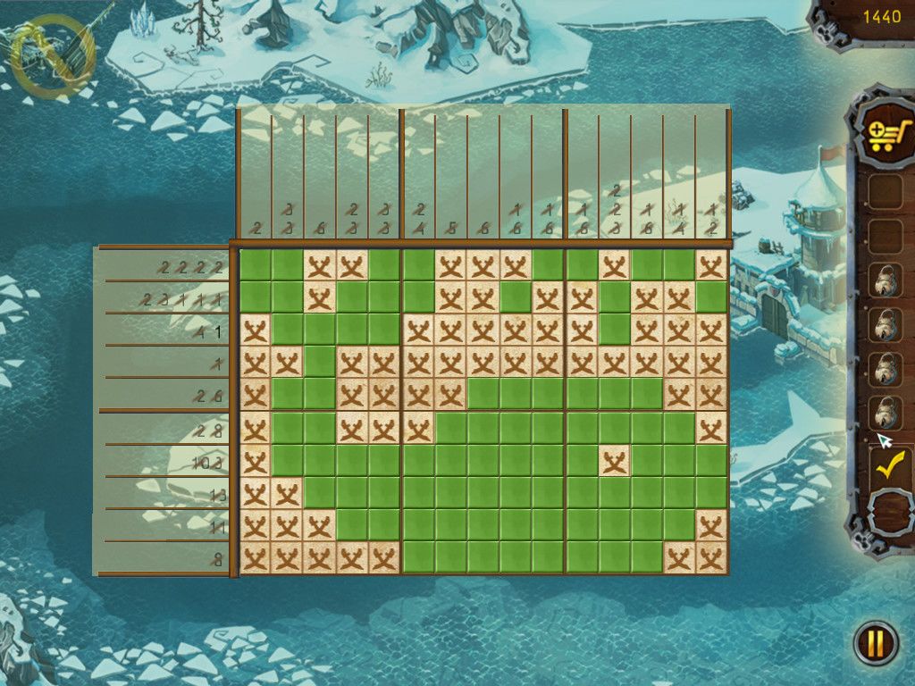 Fill and Cross Pirate Riddles游戏截图