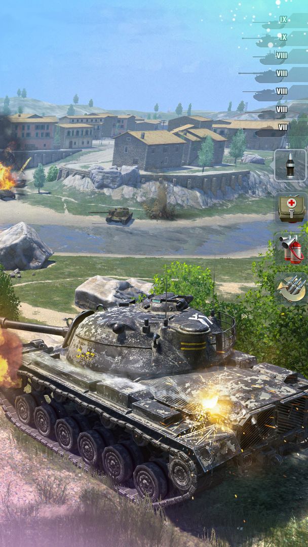坦克世界闪击战游戏截图