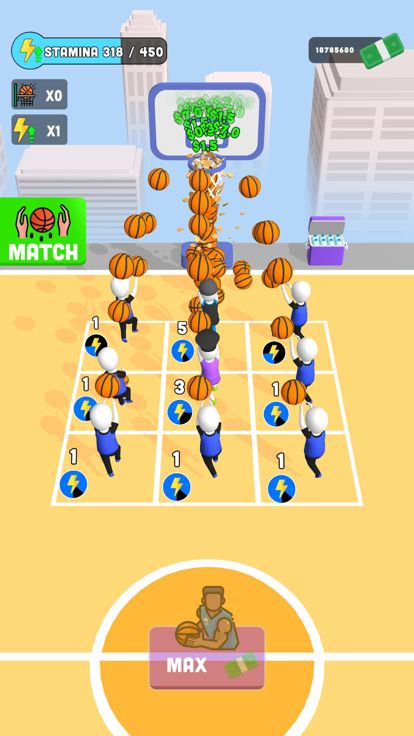 My Basketball Team游戏截图