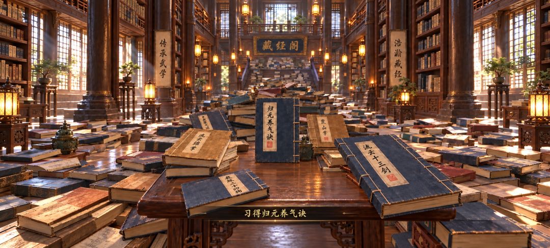 藏经阁秘籍整理游戏截图